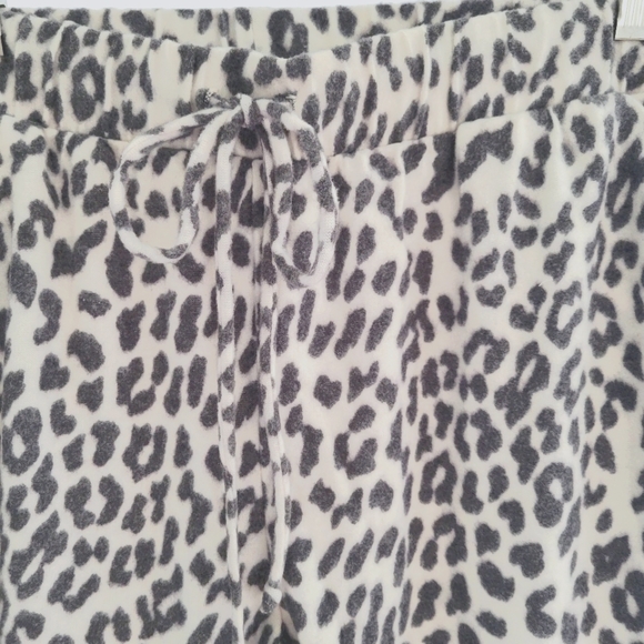 Socialite Leopard Print Fleece Drawstring Jogger NWT - Picture 8 of 8
